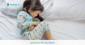 Làm gì khi trẻ bị đau bụng?