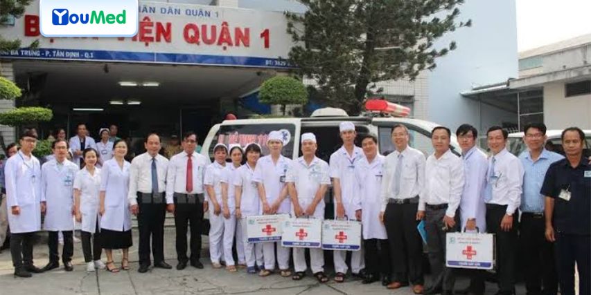 Quy trình khám, chữa bệnh tại Bệnh viện Quận 1 (Bệnh viện Đa khoa Tân Định)