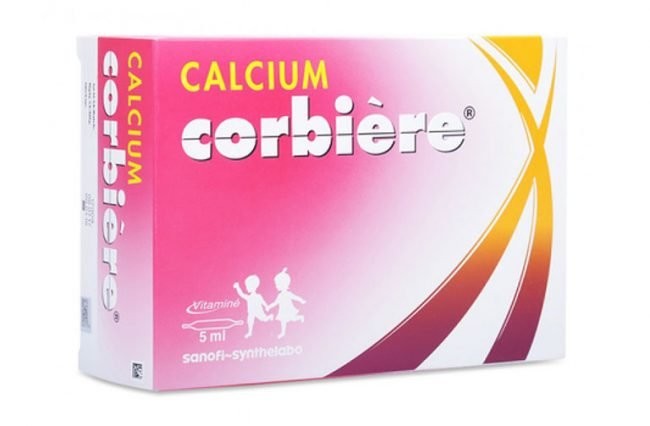 calcium corbiere trẻ em