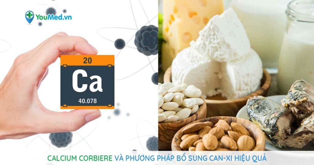 Calcium Corbiere và phương pháp bổ sung Can-xi hiệu quả