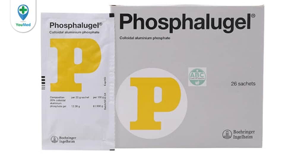 Thuốc Phosphalugel (nhôm phosphate) và những lưu ý khi sử dụng