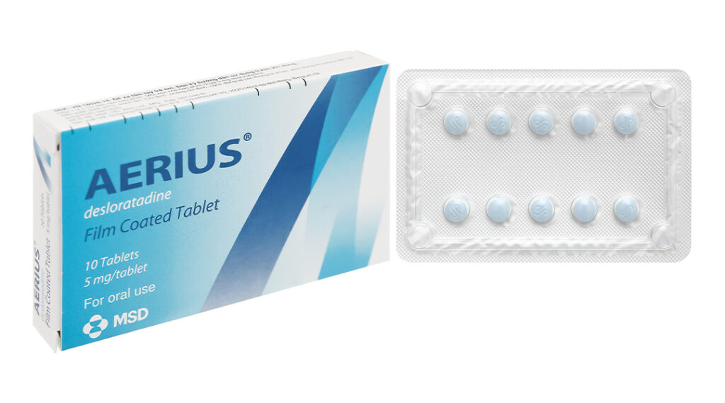 Thuốc Aerius 5mg là thuốc gì? Tìm hiểu công dụng và lợi ích