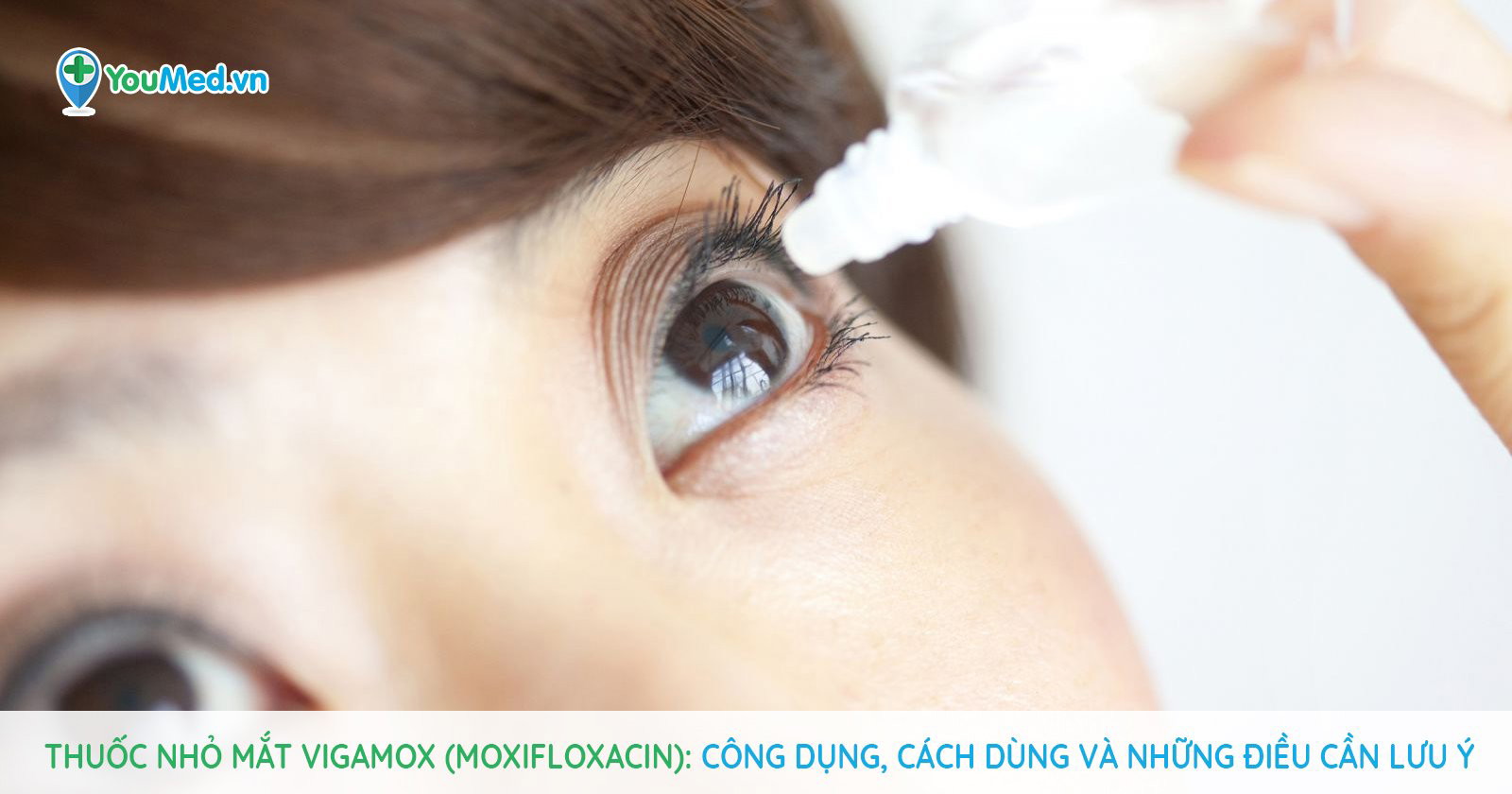 Thuốc nhỏ mắt Vigamox được chỉ định điều trị loại viêm kết mạc nào?
