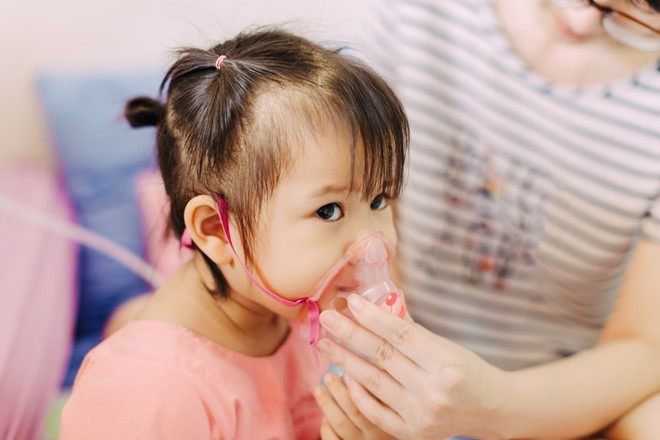 Do chưa phát triển toàn diện, trẻ em là đối tượng dễ mắc suy hô hấp