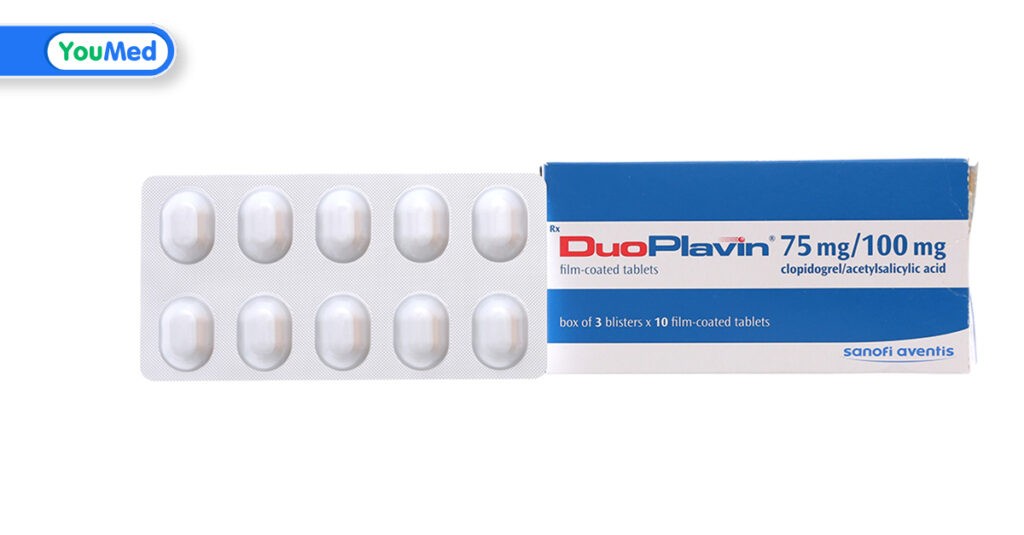 Thuốc DuoPlavin (clopidogrel, acetylsalicylic acid): Công dụng, cách dùng và lưu ý