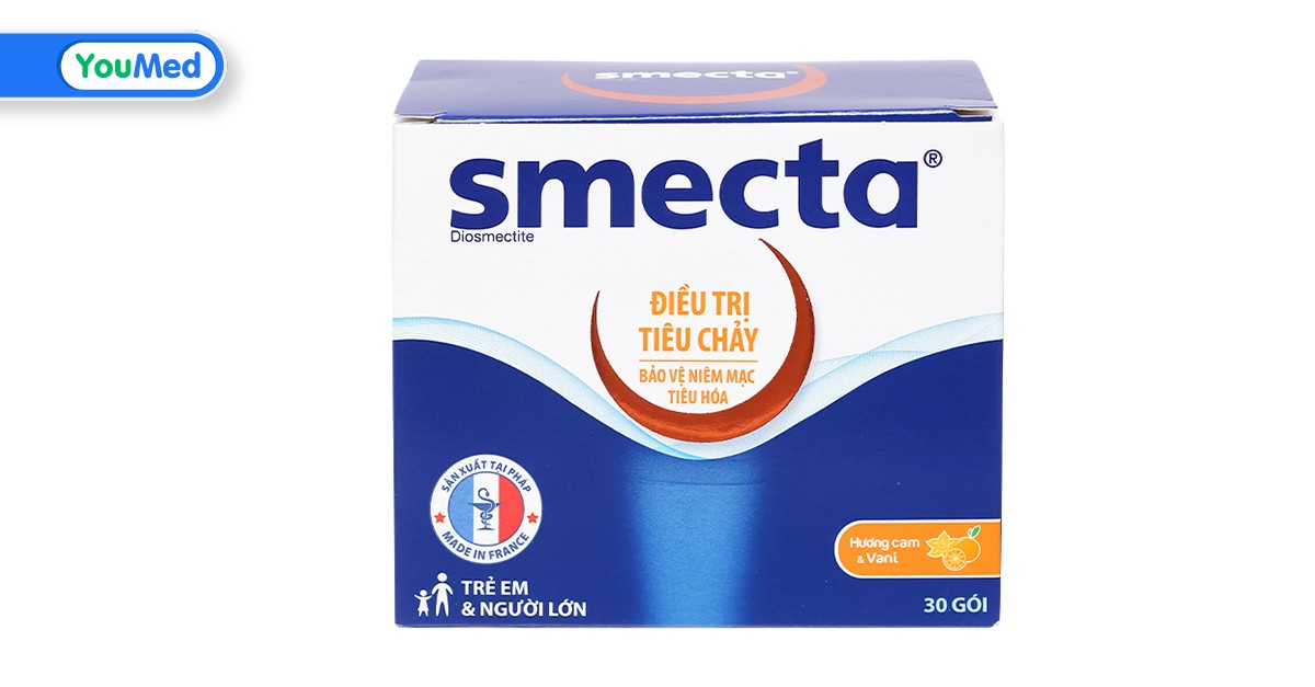 Tại sao nên uống thuốc Smecta sau bữa ăn?
