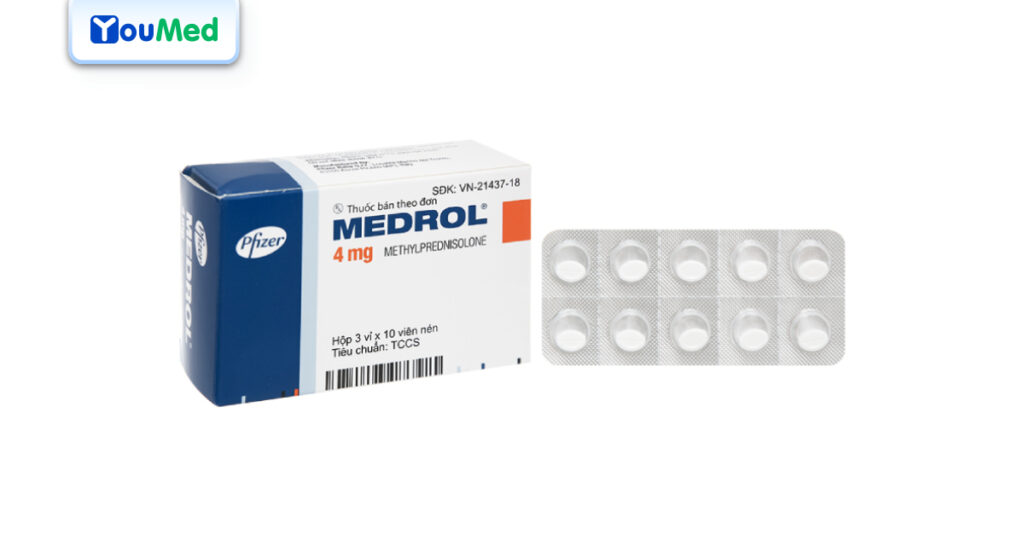 Thuốc Medrol (methylprednisolon): Chỉ định và những lưu ý