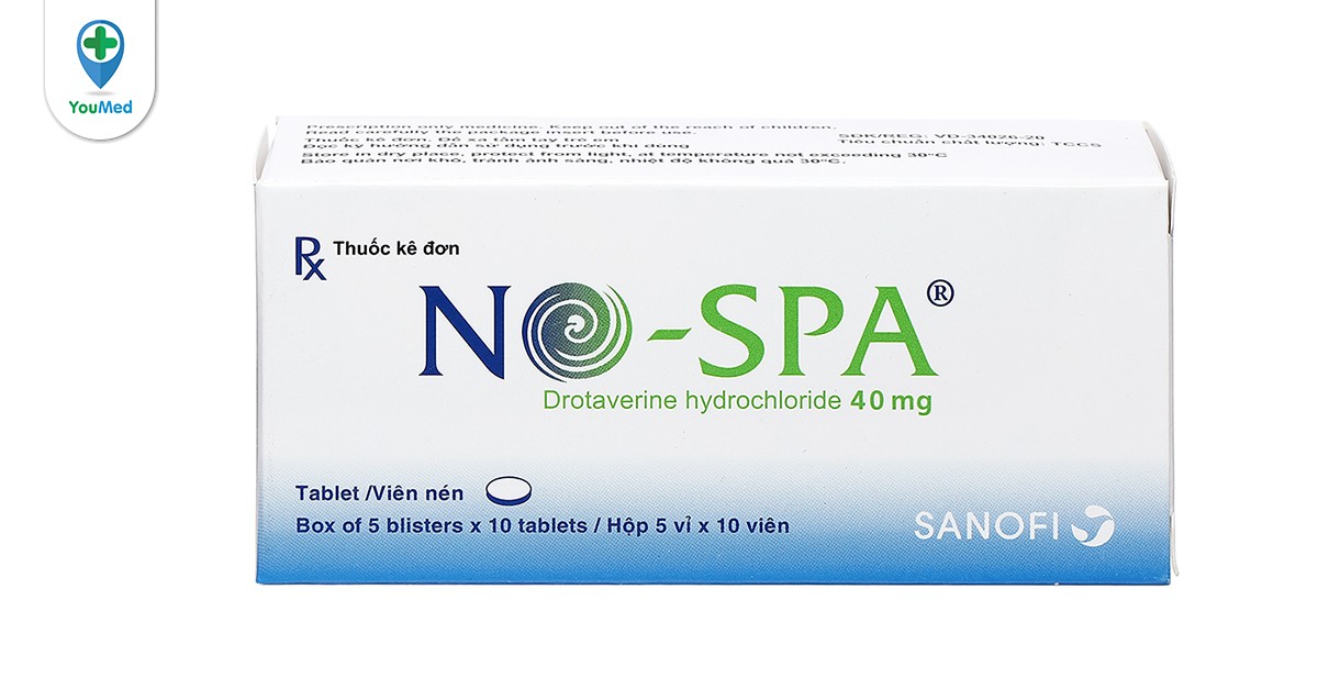 Nospa được dùng để điều trị những bệnh gì?
