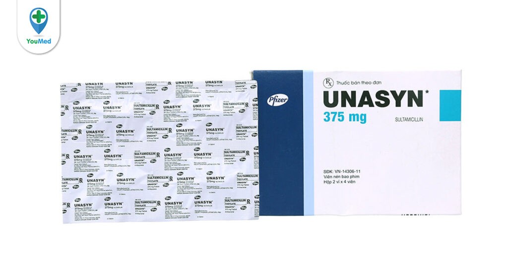 Thuốc Unasyn (ampicillin/sulbactam): Công dụng, cách dùng và lưu ý