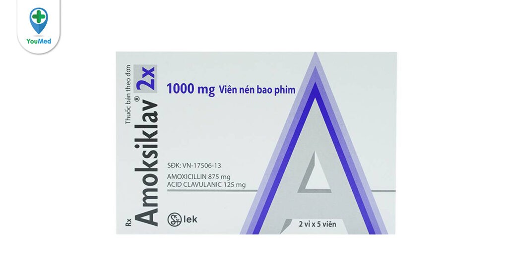 Thuốc Amoksiklav (amoxicillin, acid clavulanic) và những lưu ý khi sử dụng