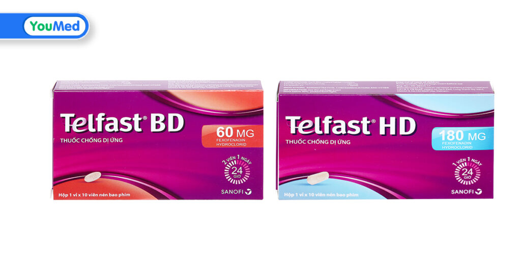 Bạn biết gì về thuốc kháng dị ứng fexofenadin (Telfast)?