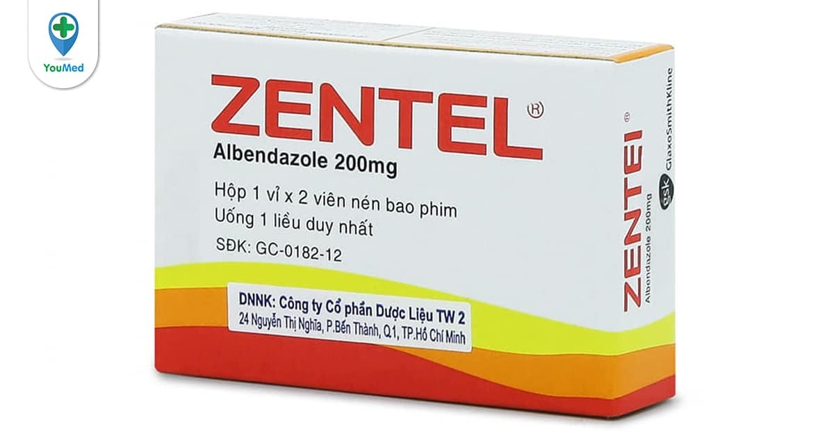 Có những tác dụng phụ nào khi sử dụng thuốc tẩy giun albendazole 200mg?
