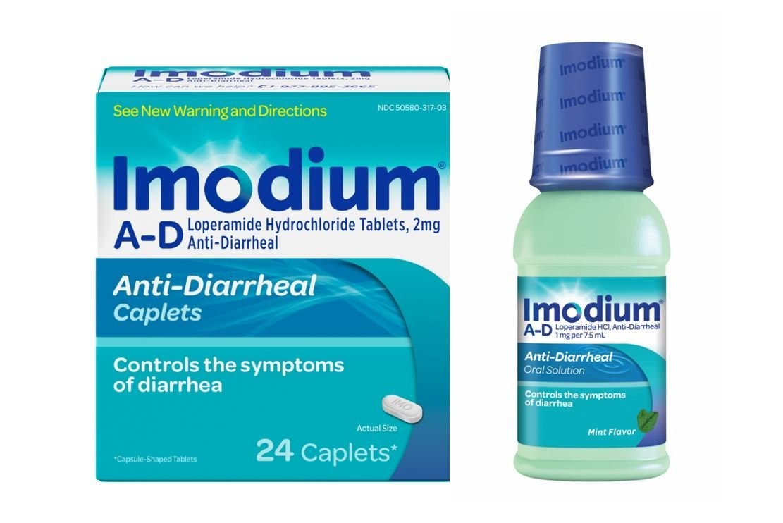 Thuốc điều trị tiêu chảy Imodium (loperamid)