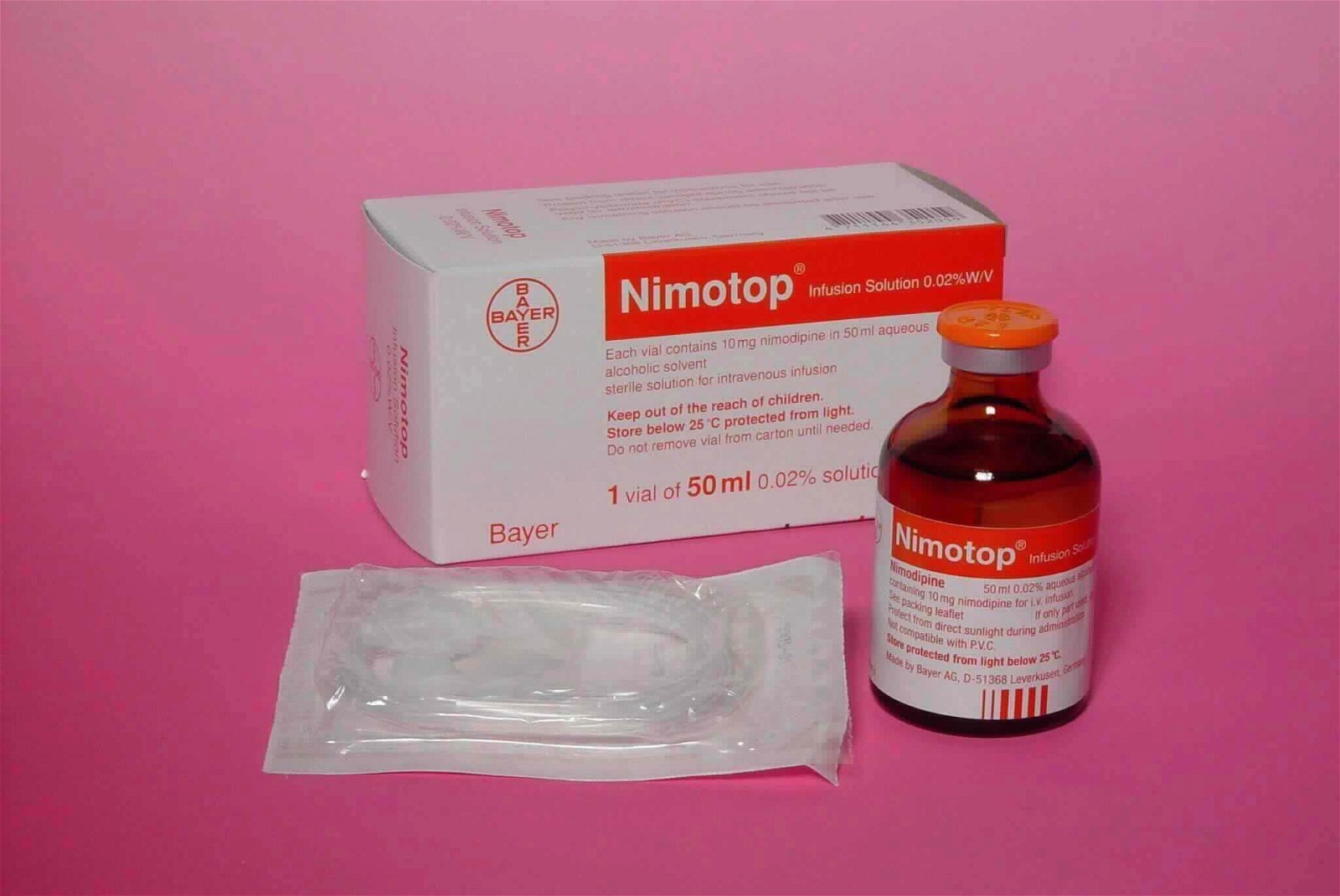 Thuốc tiêm Nimotop (nimodipin)