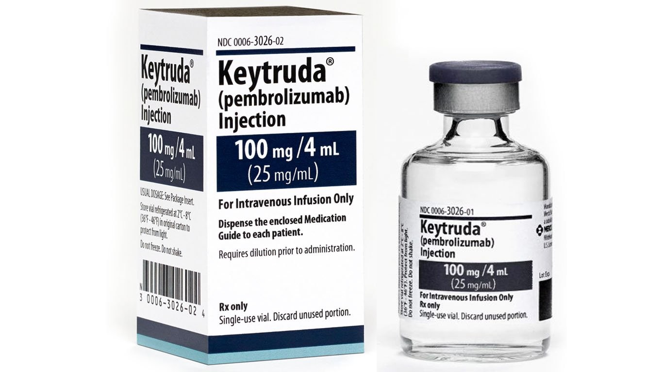 thuốc điều trị ung thư giai đoạn muộn Keytruda (pembrolizumab)