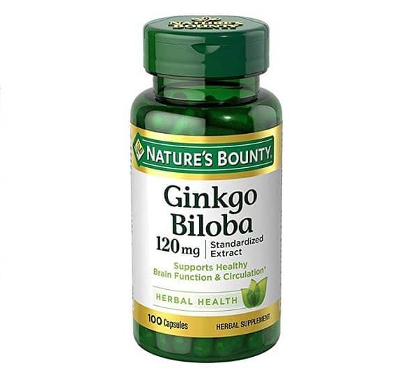 Thuốc bổ não Nature's Bounty Ginkgo Biloba 120mg
