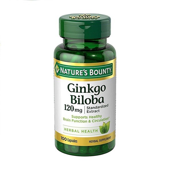 Thuốc bổ não Nature's Bounty Ginkgo Biloba 120mg