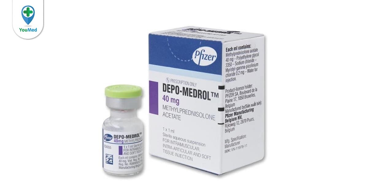 Depo Medrol 40mg là thuốc chống viêm được sử dụng trong điều trị những bệnh gì?
