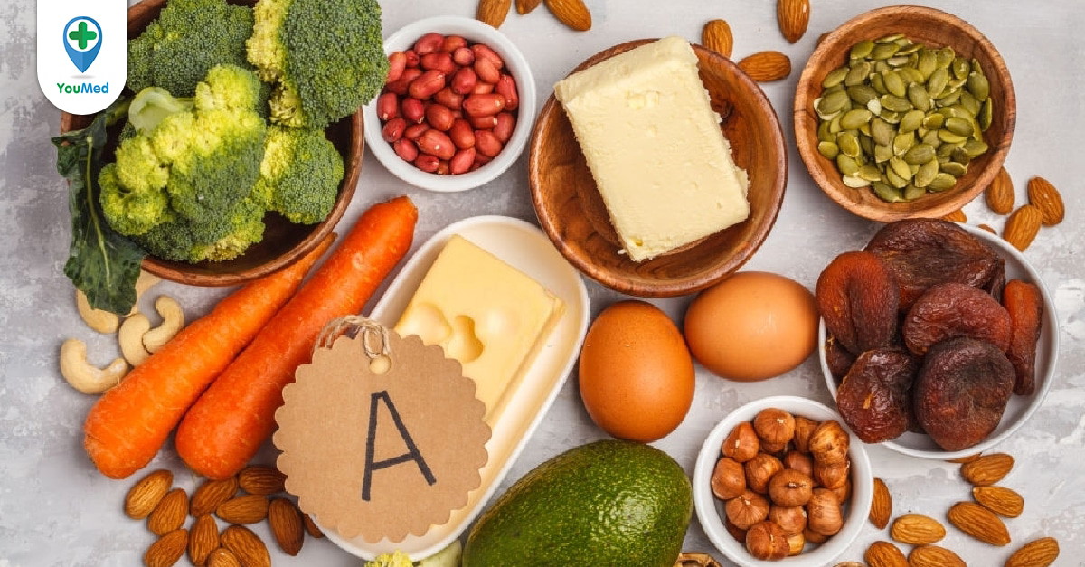 Bạn có biết vitamin A có trong thực phẩm nào không? - YouMed