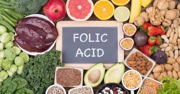 Thực phẩm chứa acid folic