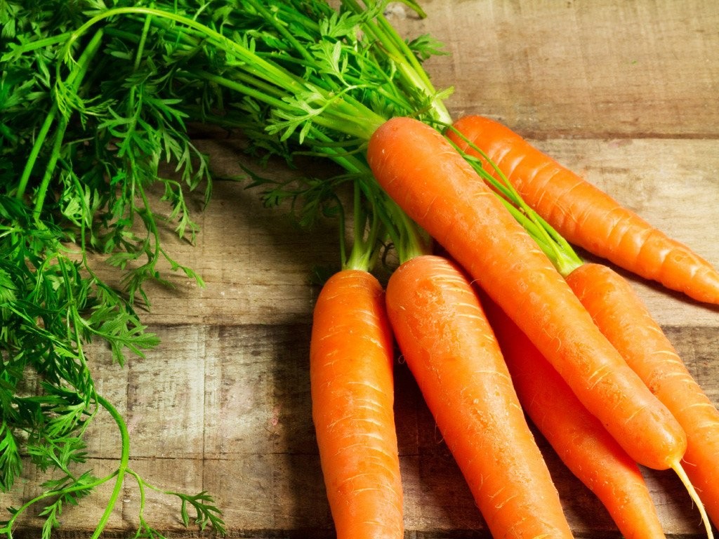Các vitamin A trong cà rốt có ở dạng beta-carotene, một chất chống oxy hóa lành mạnh.