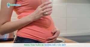 Mang thai tuần 26: Những điều cần biết