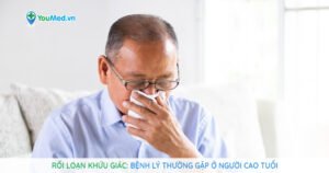 Rối loạn khứu giác: Bệnh lý thường gặp ở người cao tuổi