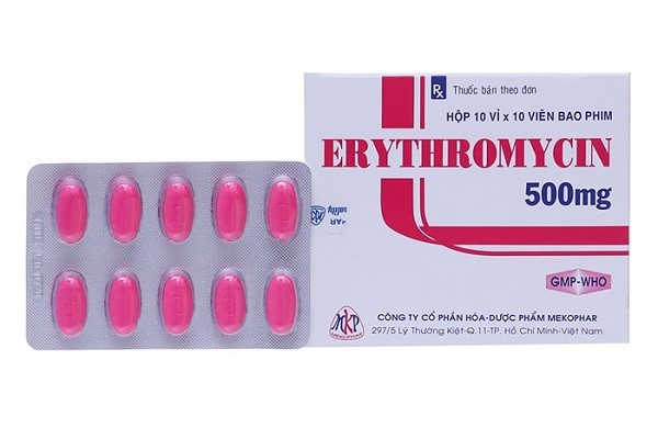 thuốc kháng sinh Erythromycin