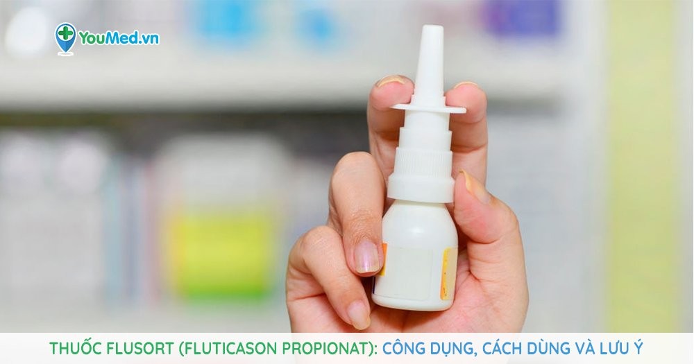 Thuốc xịt mũi Flusort (fluticason propionat)