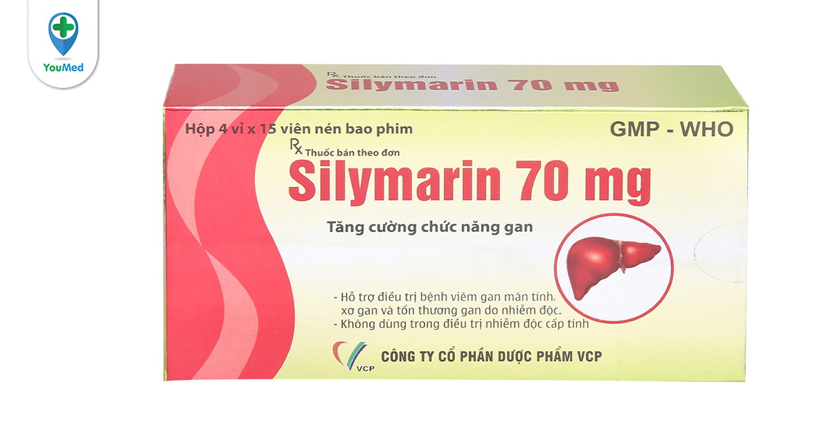 Công dụng của thuốc silymarin 167mg trong điều trị bệnh gì?
