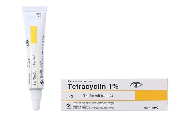 Thuốc kháng sinh Tetracyclin tra mắt