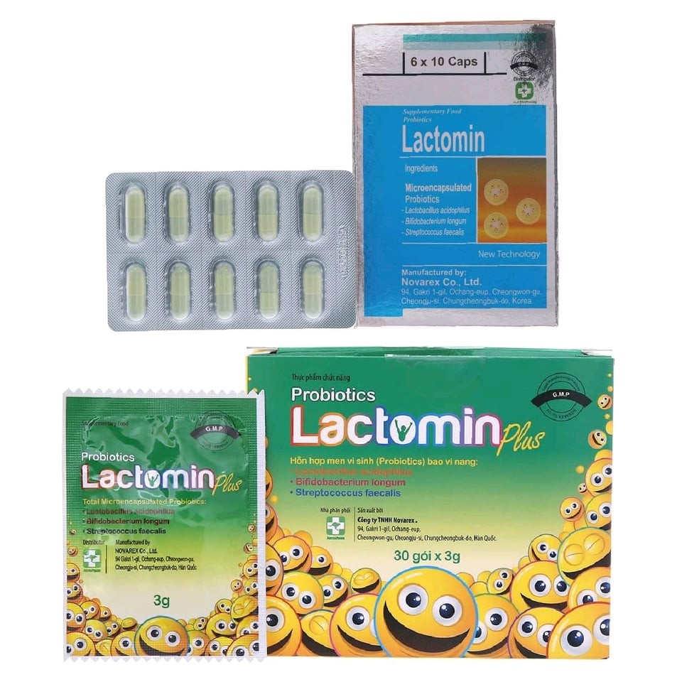 Tìm hiểu thông tin men vi sinh Lactomin Plus