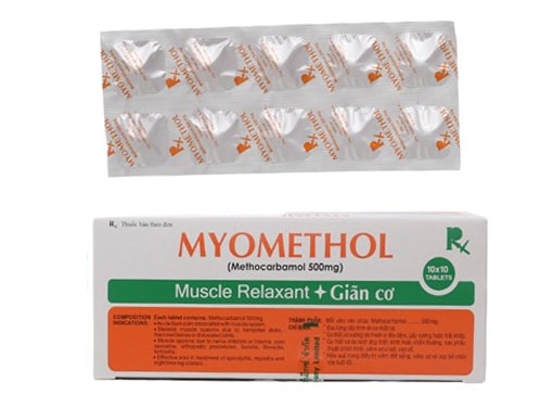 Thuốc Myomethol (methocarbamol)