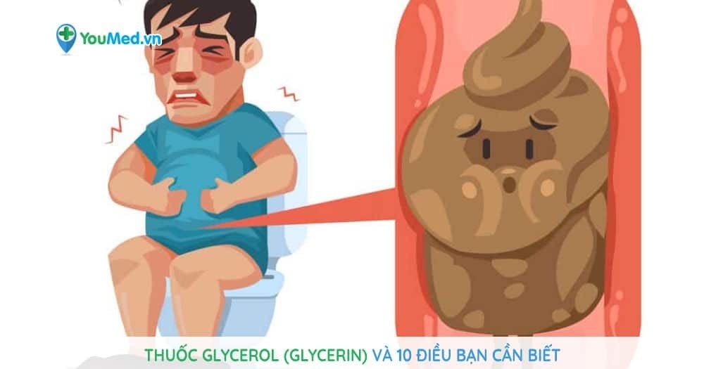 Thuốc glycerol (glycerin) và 10 điều bạn cần biết