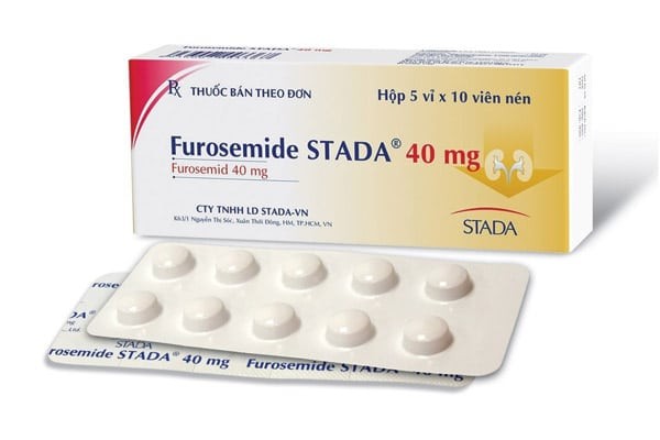 Thuốc furosemid dùng trong điều trị tiểu ít, tăng huyết áp, xơ gan...