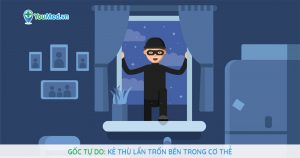 Gốc tự do: Kẻ thù lẩn trốn bên trong cơ thể