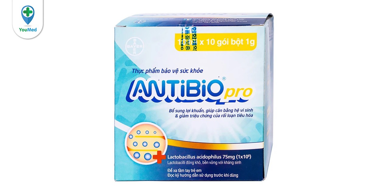 Antibio pro có tác dụng gì?
