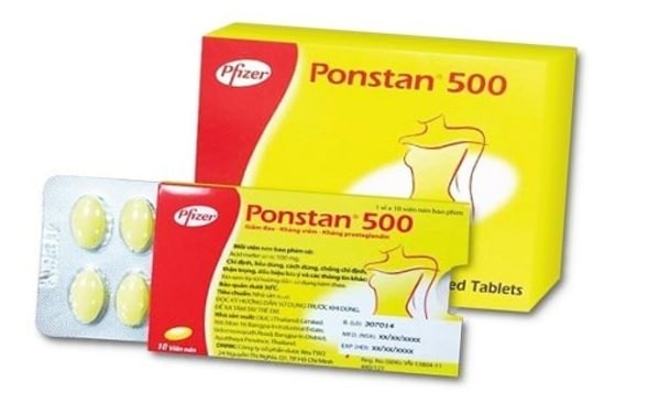 Thông tin thuốc Ponstan 500