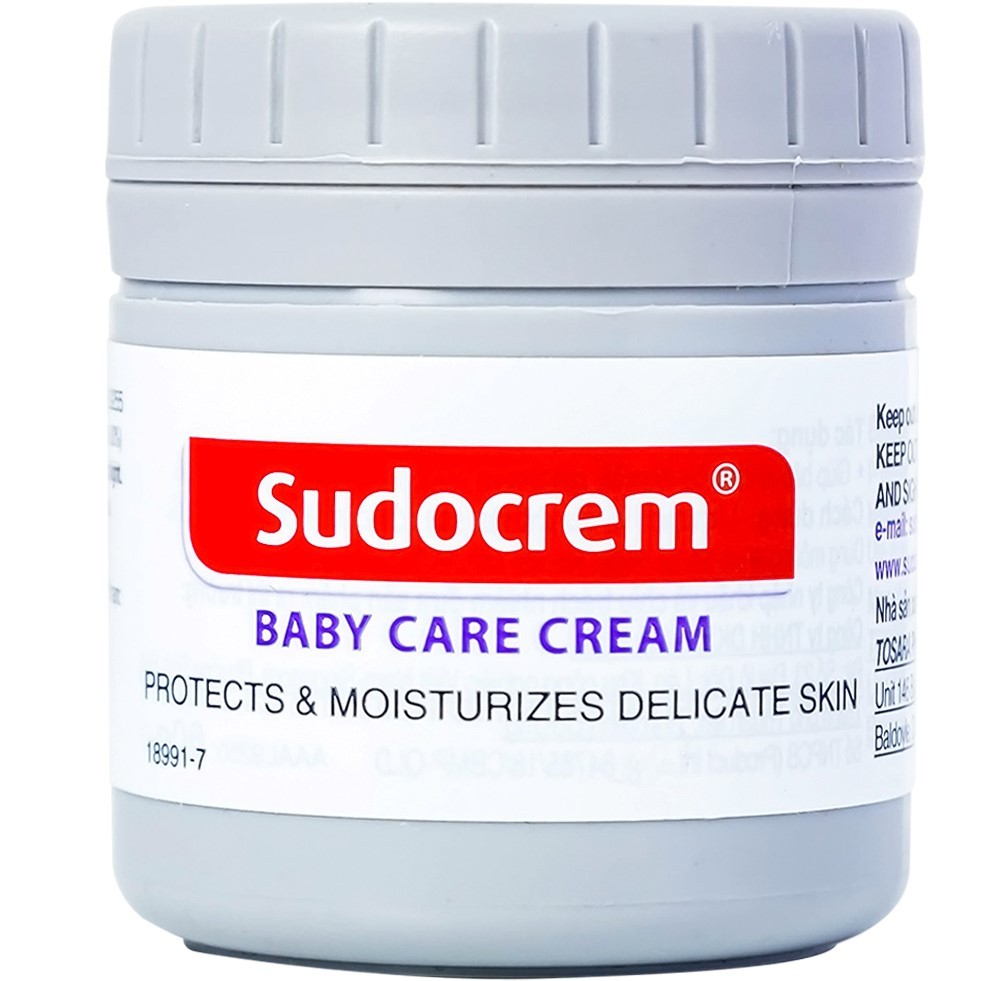 Sudocrem là sản phẩm ngừa và điều trị hăm tã dưới dạng kem bôi