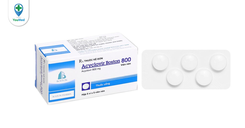 Thuốc Aciclovir (acyclovir): Thuốc chống virus và 10 điều bạn cần biết