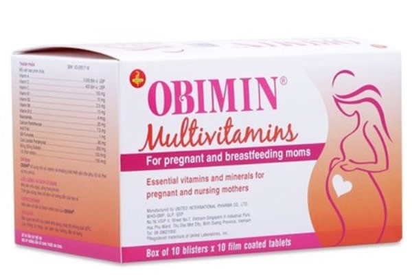 Thuốc Obimin® – Bổ sung vitamin và khoáng chất cho phụ nữ mang thai và cho con bú