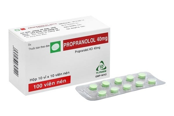 thuốc điều trị rối loạn nhịp tim Propranolol