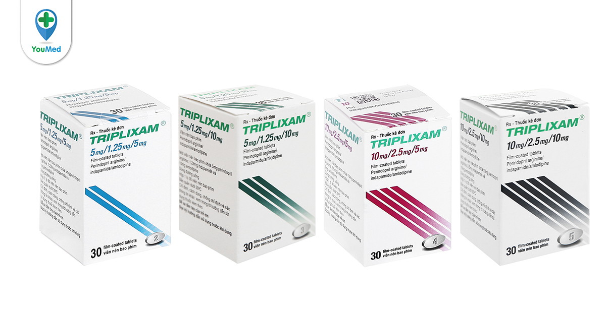 Tìm hiểu thuốc huyết áp triplixam - Tác dụng, liều dùng và cách sử dụng