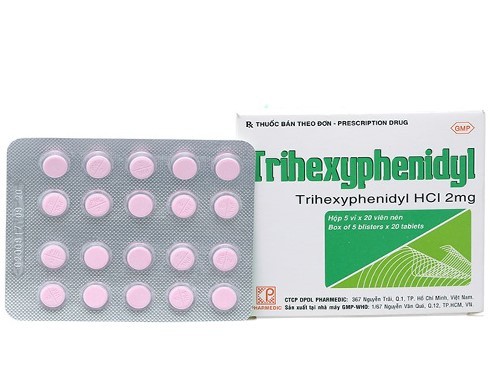 Trihexyphenidyl 2mg - Thuốc biệt dược, công dụng , cách dùng - VNB-2046-04
