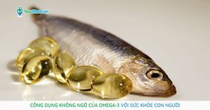 Công dụng không ngờ của Omega-3 với sức khỏe con người