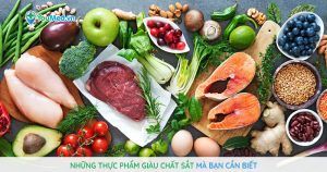 Những thực phẩm giàu chất sắt mà bạn cần biết