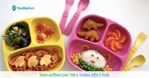 Dinh dưỡng cho trẻ 6 tháng đến 2 tuổi