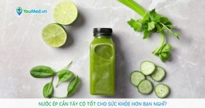 Nước ép cần tây có tốt cho sức khỏe hơn bạn nghĩ?