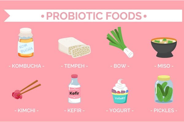 Một số thực phẩm giúp đẹp da giàu probiotic
