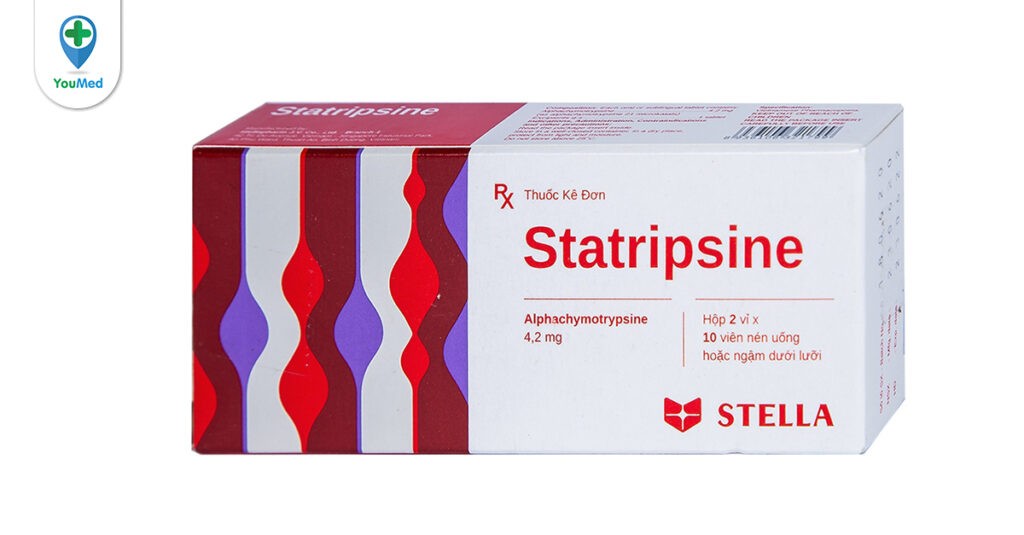 Những điều bạn cần biết về thuốc Statripsine